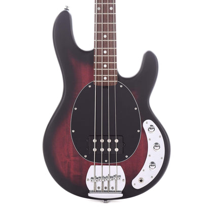 Sterling by Music Man S.U.B. Series StingRay Ruby Red Burst Satin Bass Guitars / 4-String