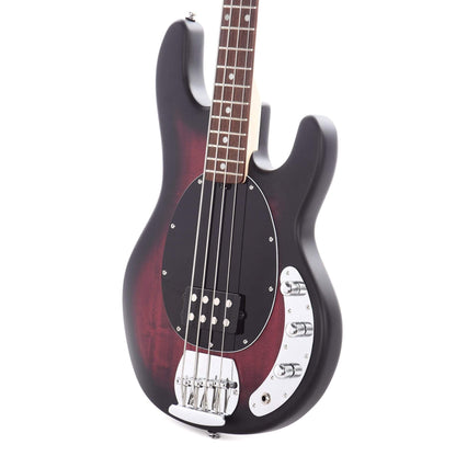 Sterling by Music Man S.U.B. Series StingRay Ruby Red Burst Satin Bass Guitars / 4-String