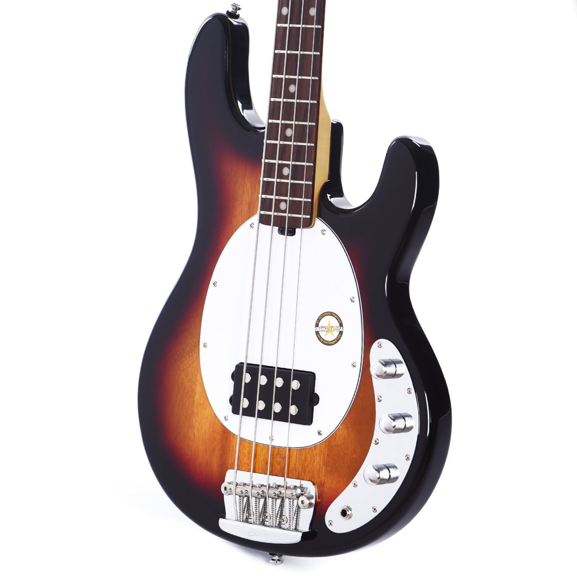 Sterling by Music Man StingRay Classic 3-Tone Sunburst Bass Guitars / 4-String