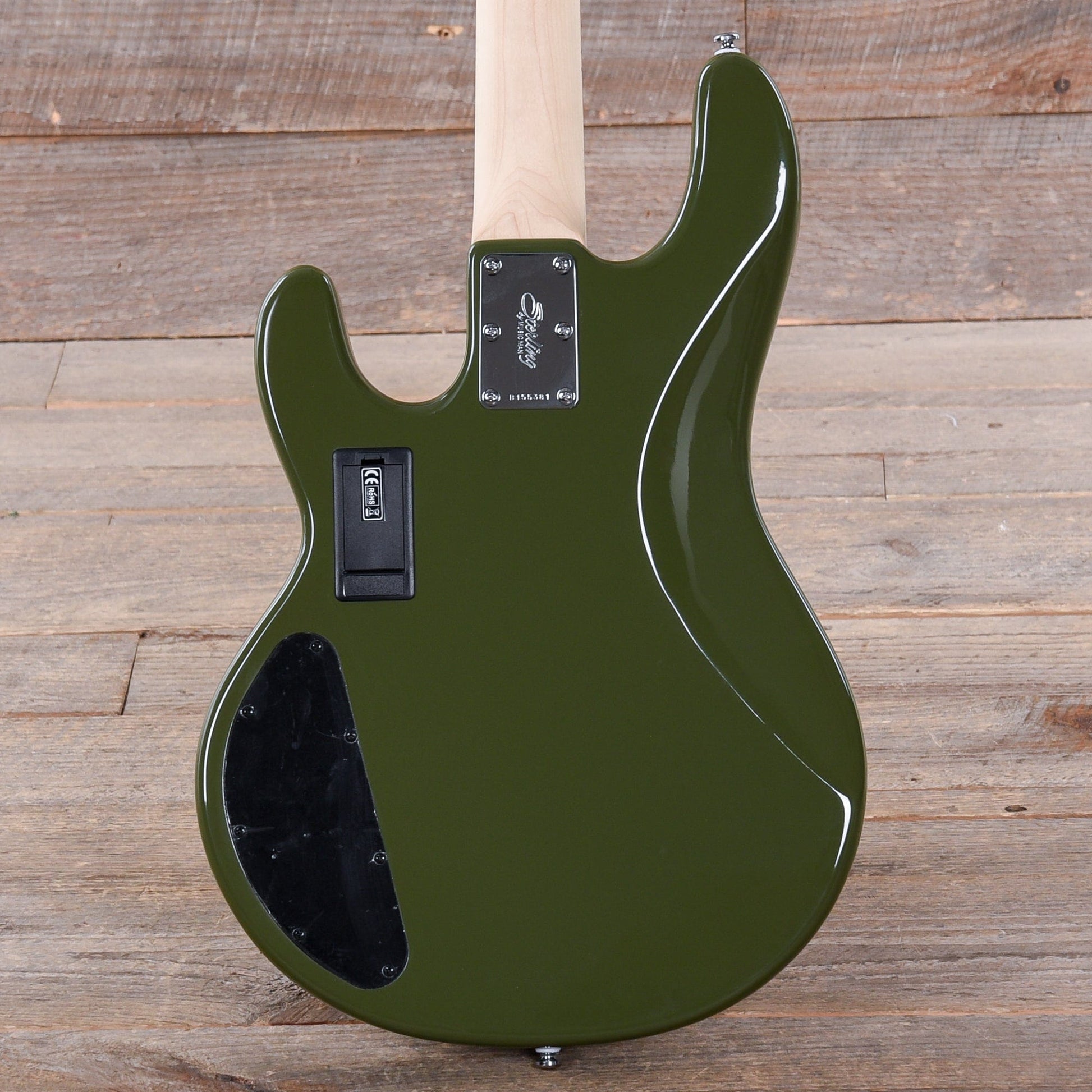 Sterling by Music Man StingRay HH Olive Bass Guitars / 4-String