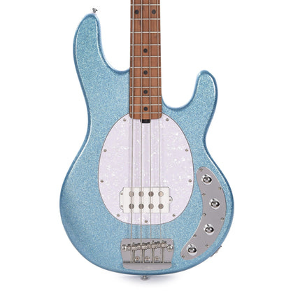 Sterling by Music Man StingRay RAY34 Blue Sparkle Bass Guitars / 4-String