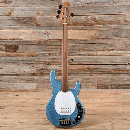 Sterling by Music Man StingRay RAY34 Blue Sparkle Bass Guitars / 4-String