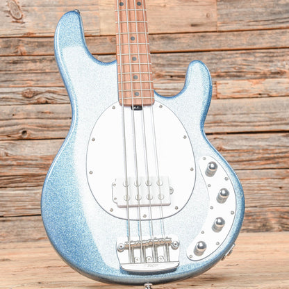 Sterling by Music Man StingRay RAY34 Blue Sparkle Bass Guitars / 4-String