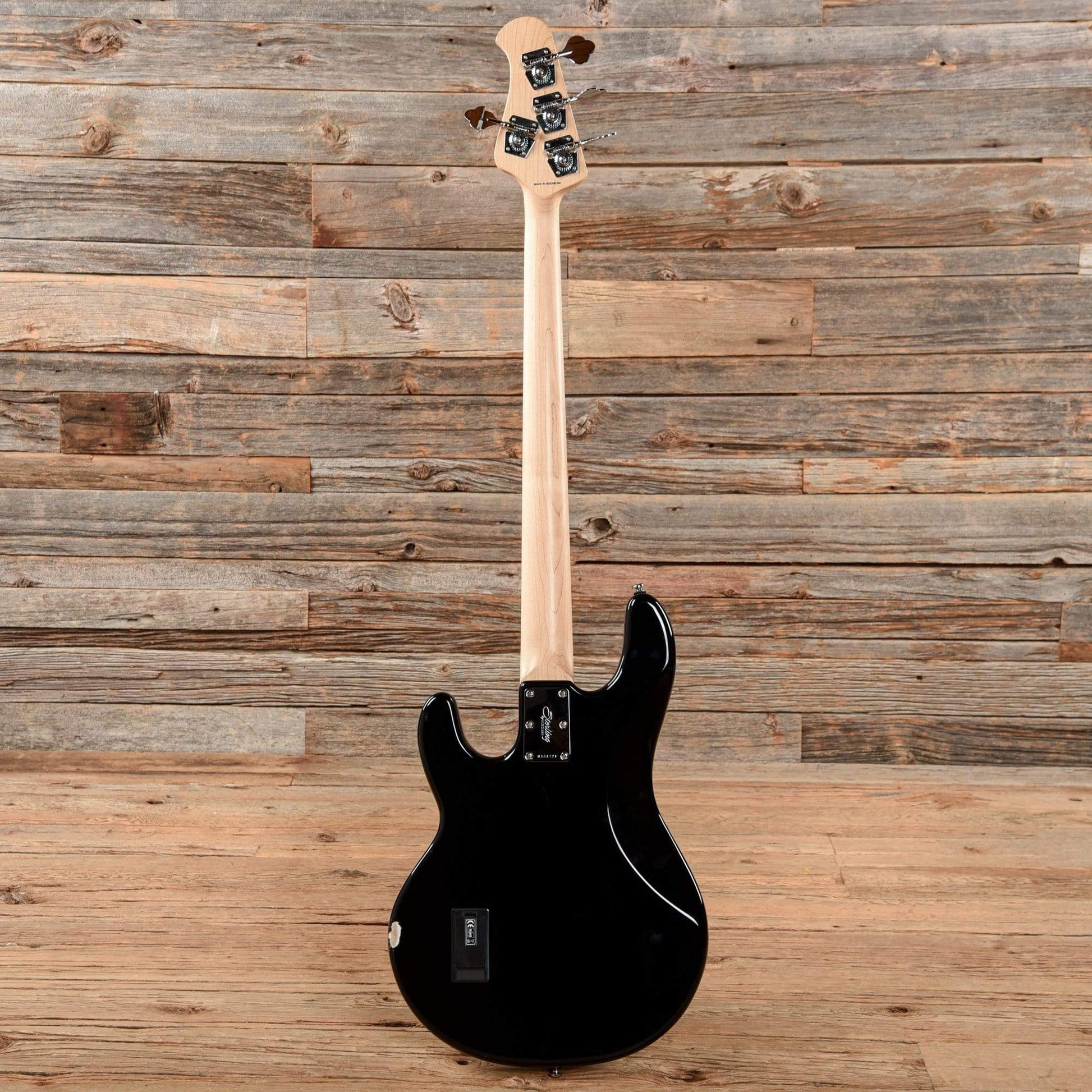 Sterling by Music Man SUB Series StingRay Bass Black Bass Guitars / 4-String