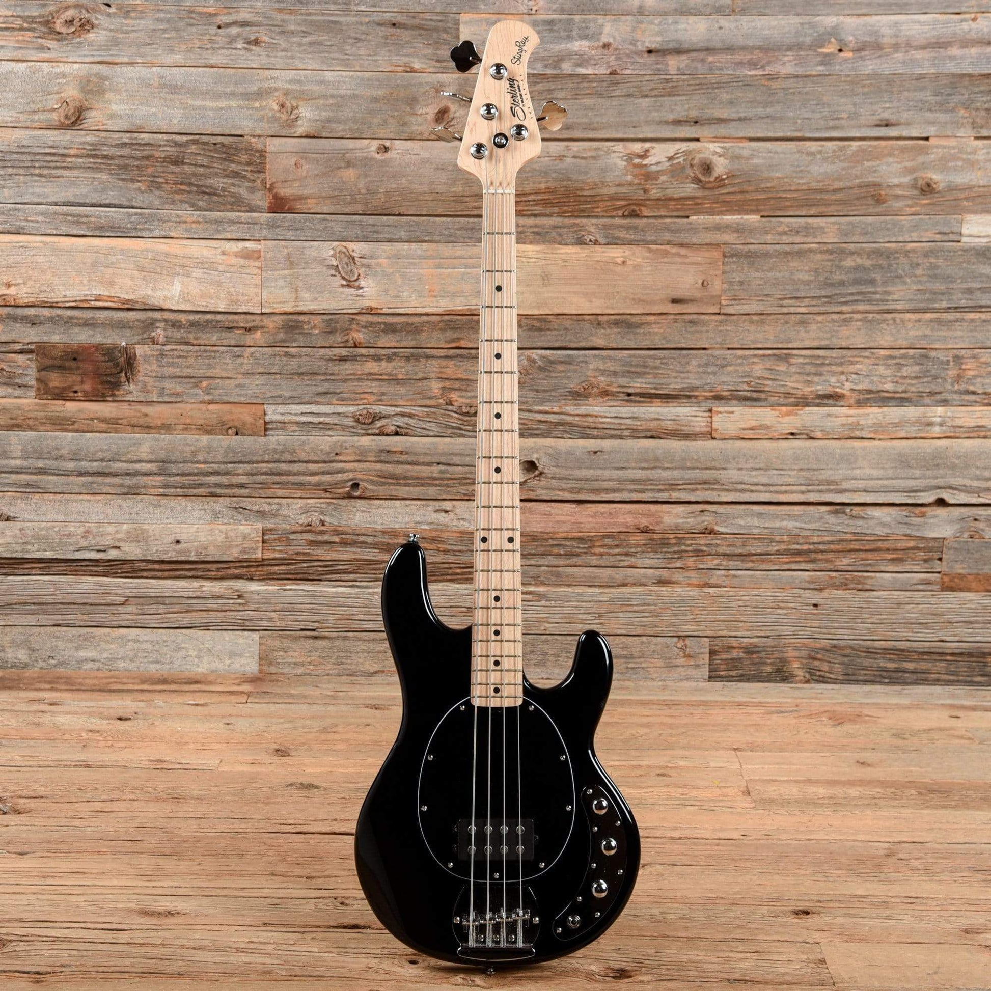 Sterling by Music Man SUB Series StingRay Bass Black Bass Guitars / 4-String