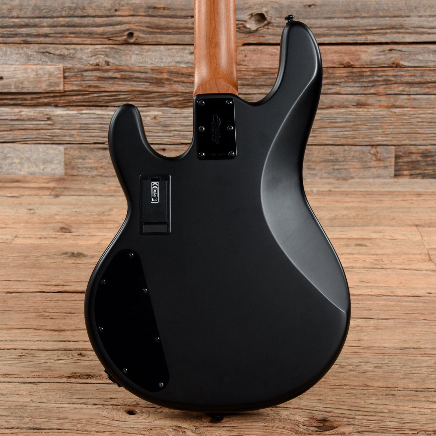 Sterling by Music Man StingRay 4HH w/Roasted Maple Neck Satin Black Bass Guitars / 5-String or More