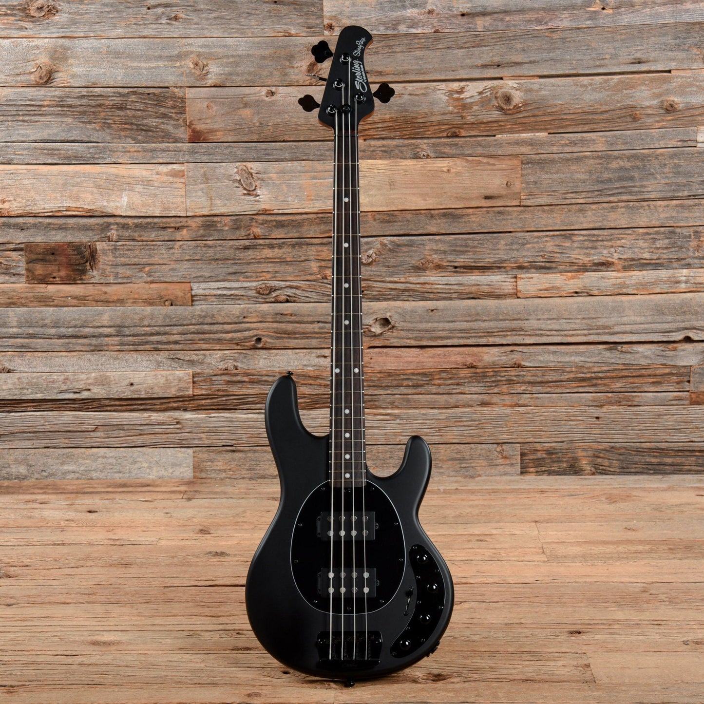 Sterling by Music Man StingRay 4HH w/Roasted Maple Neck Satin Black Bass Guitars / 5-String or More