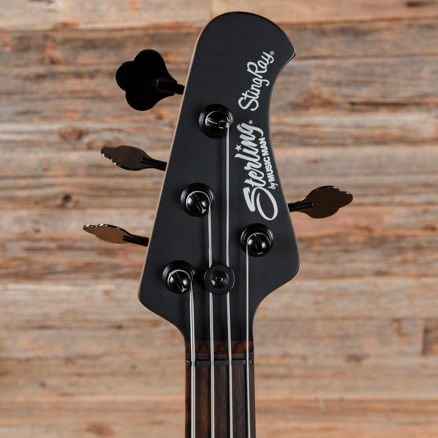 Sterling by Music Man StingRay 4HH w/Roasted Maple Neck Satin Black Bass Guitars / 5-String or More