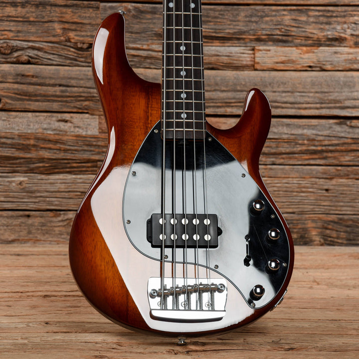 Sterling By Music Man StingRay Ray35 Koa Sunburst – Chicago Music Exchange