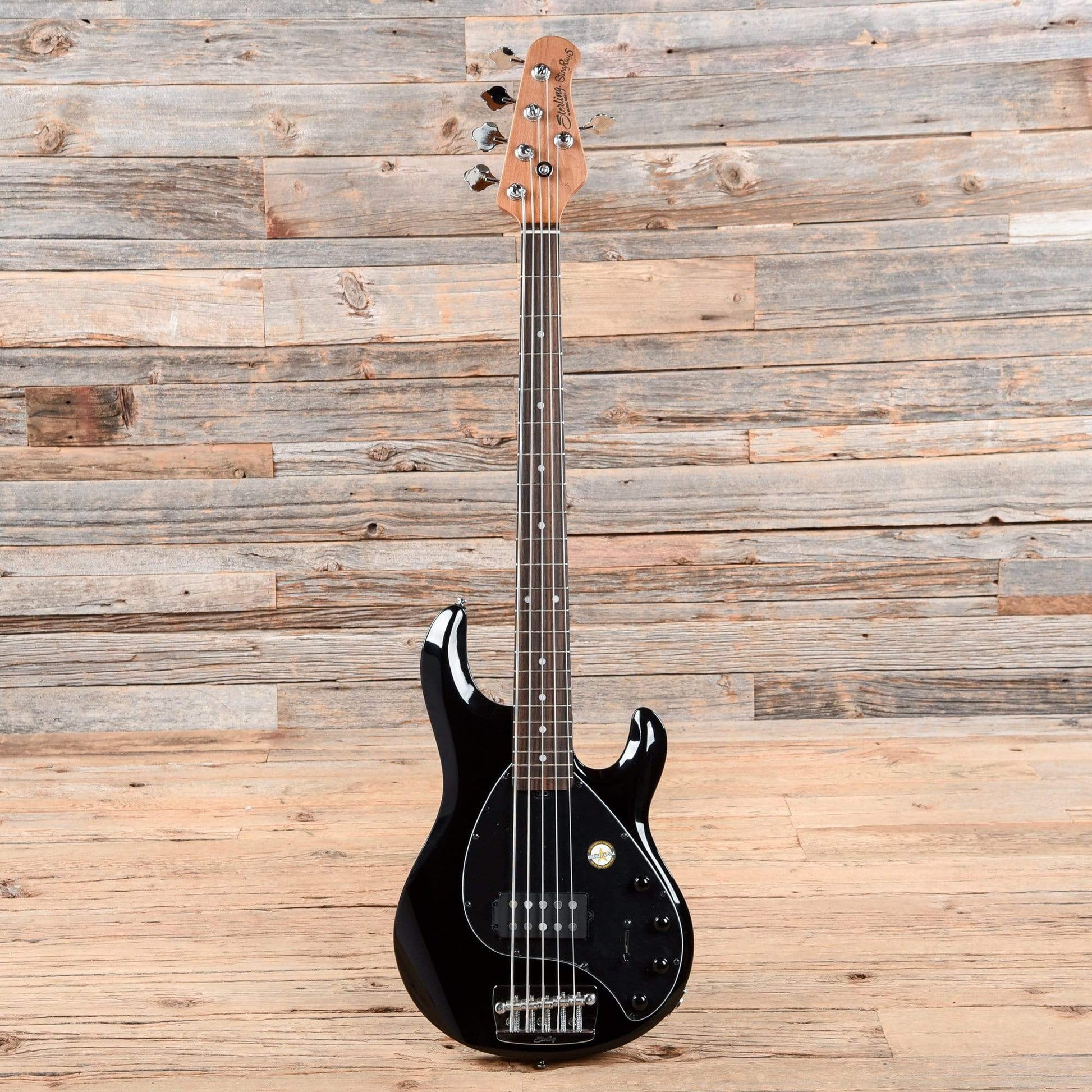 Sterling by Music Man StingRay5 5-String 5-String Black Bass Guitars / 5-String or More