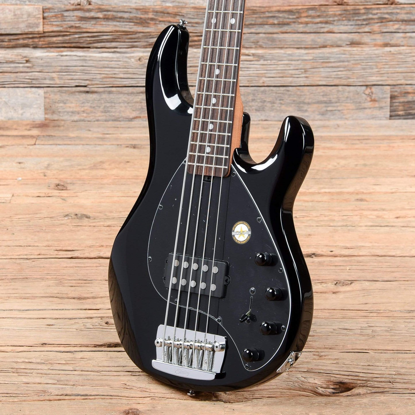 Sterling by Music Man StingRay5 5-String 5-String Black Bass Guitars / 5-String or More