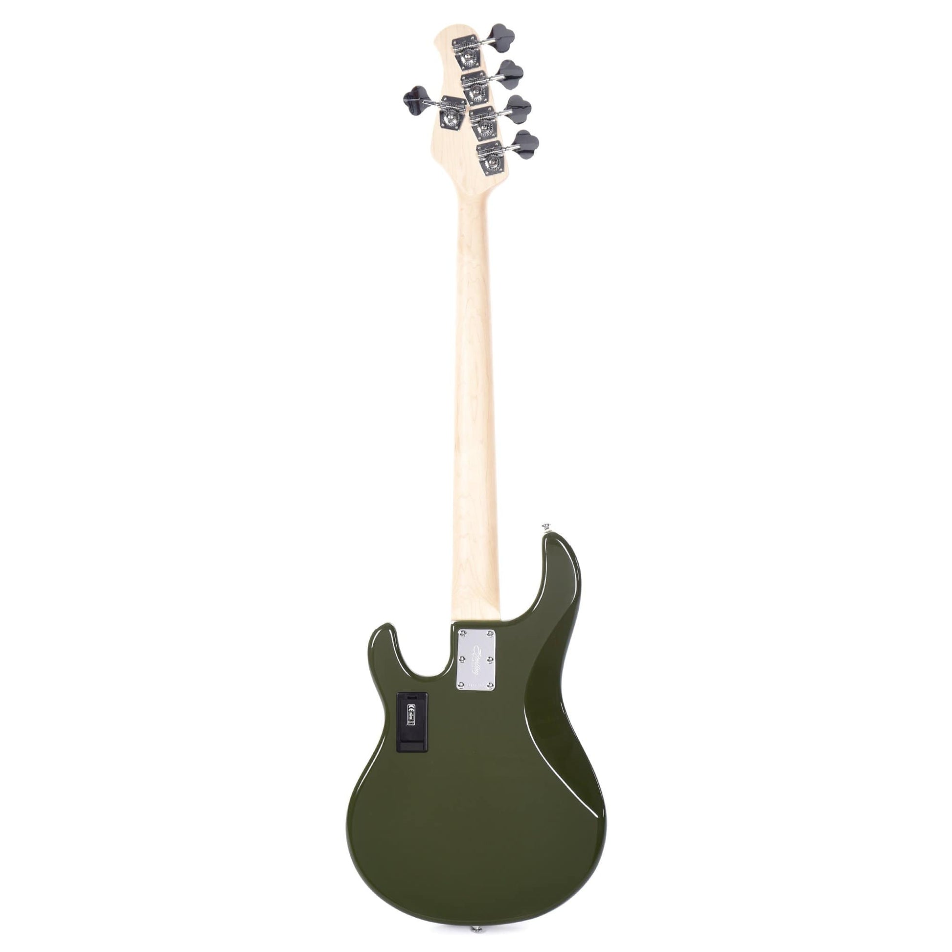 Sterling by Music Man StingRay5 HH 5-String Olive Bass Guitars / 5-String or More