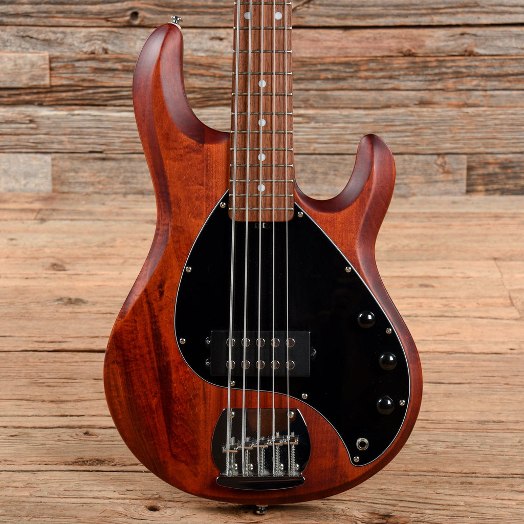 Sterling by Music Man SUB StingRay 5 Walnut Satin – Chicago Music