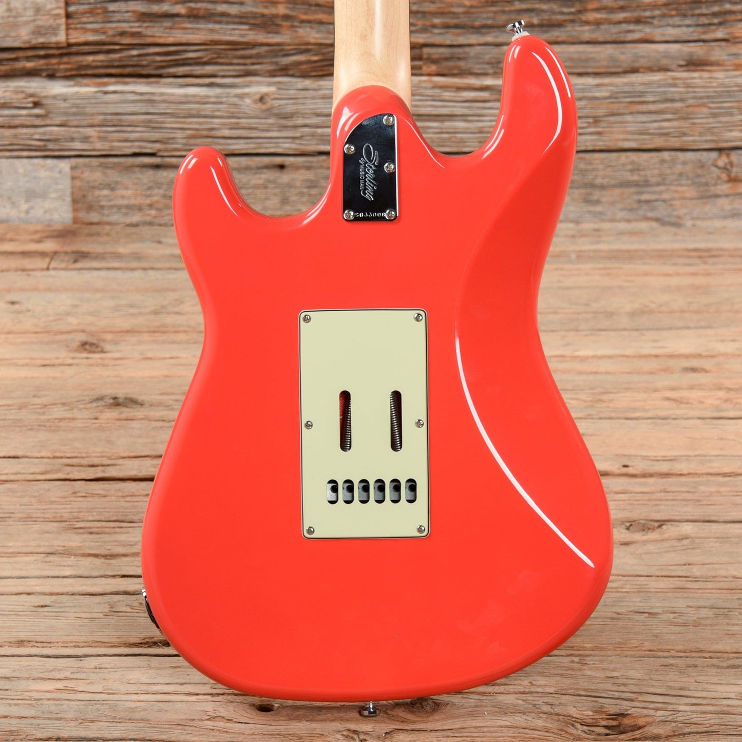 Sterling by Music Man CT50-SSS Cutlass Fiesta Red Electric Guitars / Solid Body