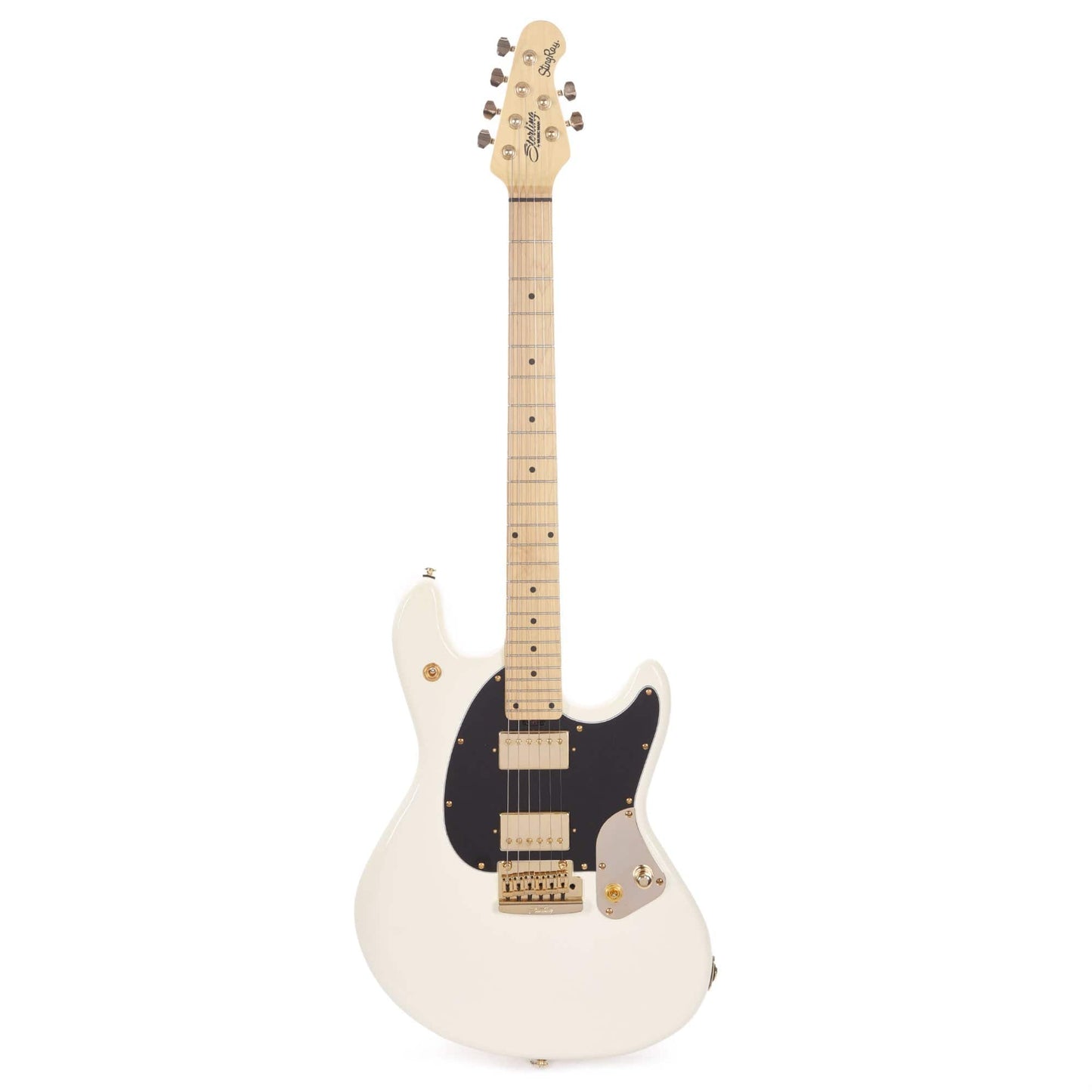 Sterling by Music Man Jared Dines Artist Series StingRay Guitar Olympic White Electric Guitars / Solid Body