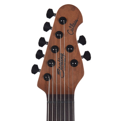 Sterling by Music Man Jason Richardson Cutlass 7-String Dark Scarlet Burst Electric Guitars / Solid Body