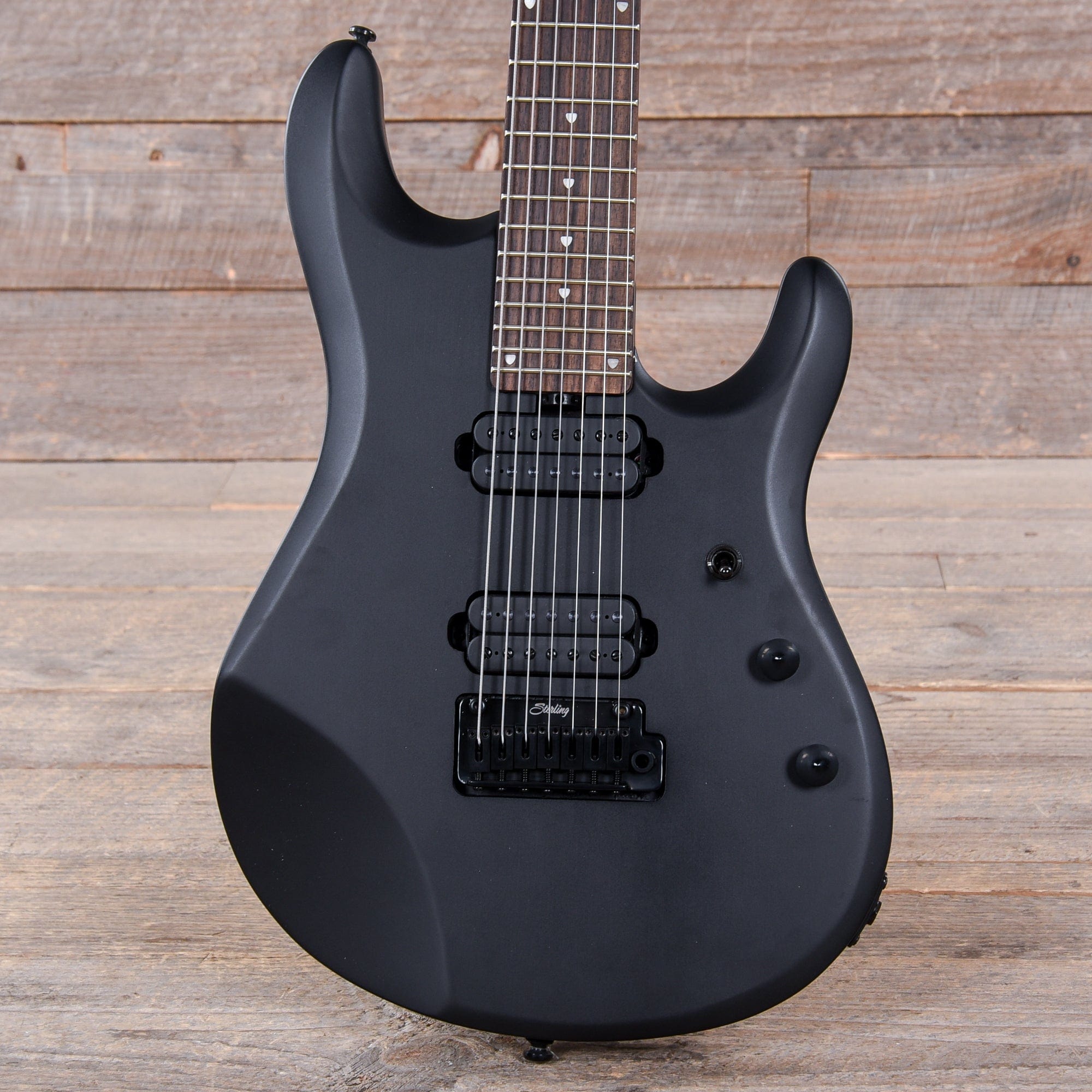 Sterling by Music Man JP Signature 7-String Stealth Black 