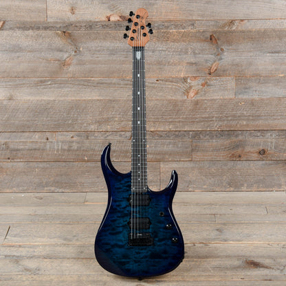 Sterling by Music Man JP150D John Petrucci Quilted Maple Cerulean Paradise Electric Guitars / Solid Body