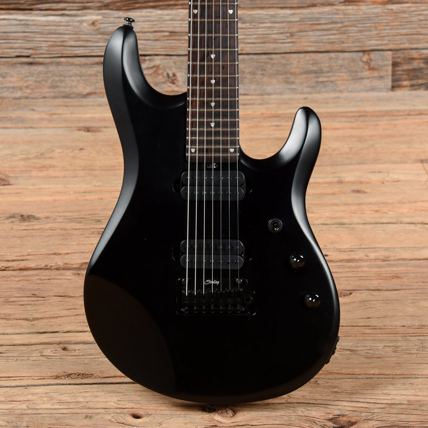 Sterling by Music Man JP70 John Petrucci Signature 7-String Black Electric Guitars / Solid Body