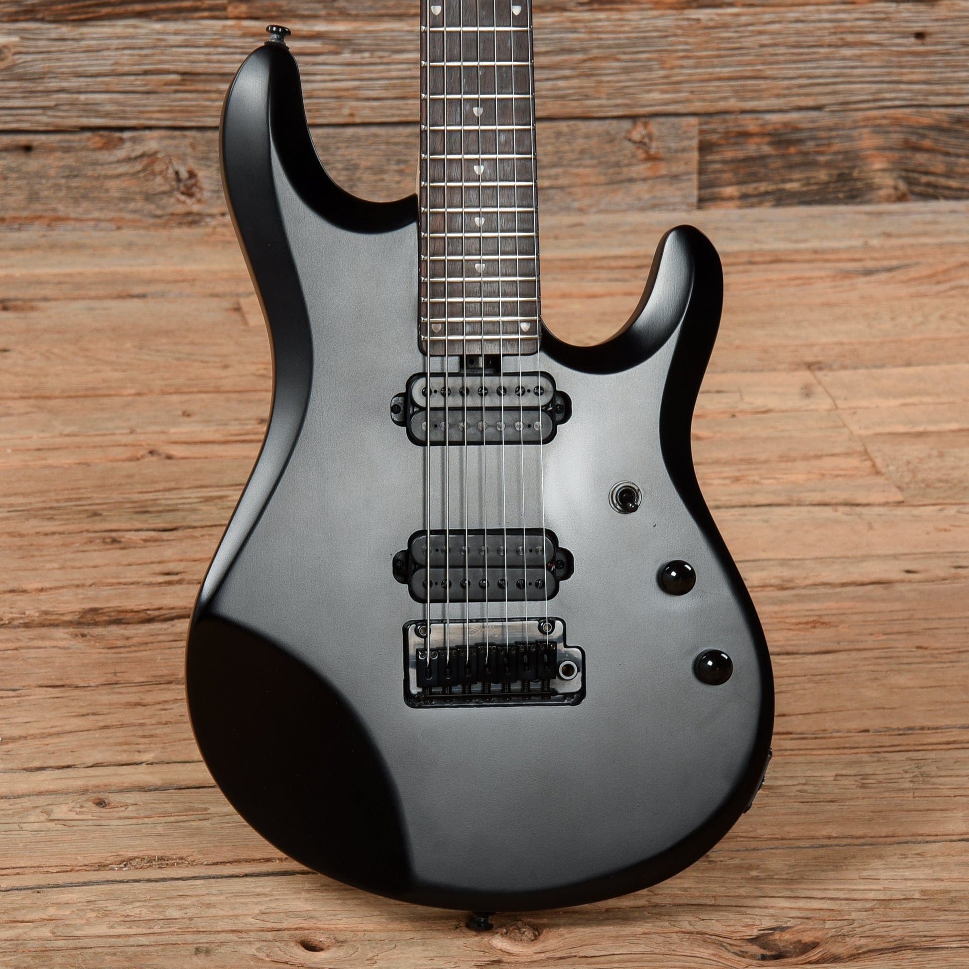 Sterling by Music Man JP70 John Petrucci Signature 7-String Black Electric Guitars / Solid Body