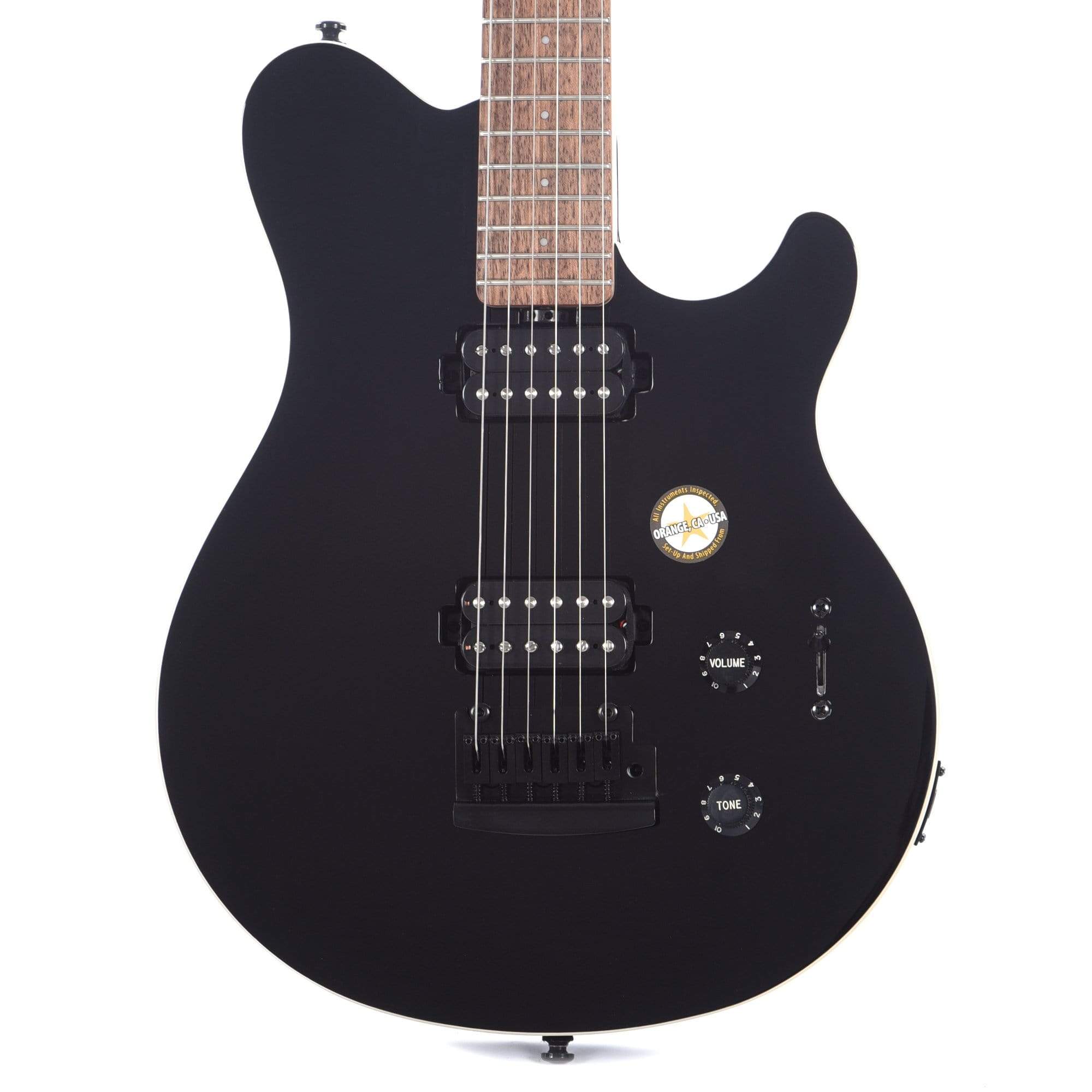 Sterling by Music Man S.U.B. Series Axis Black with White Body Binding –  Chicago Music Exchange