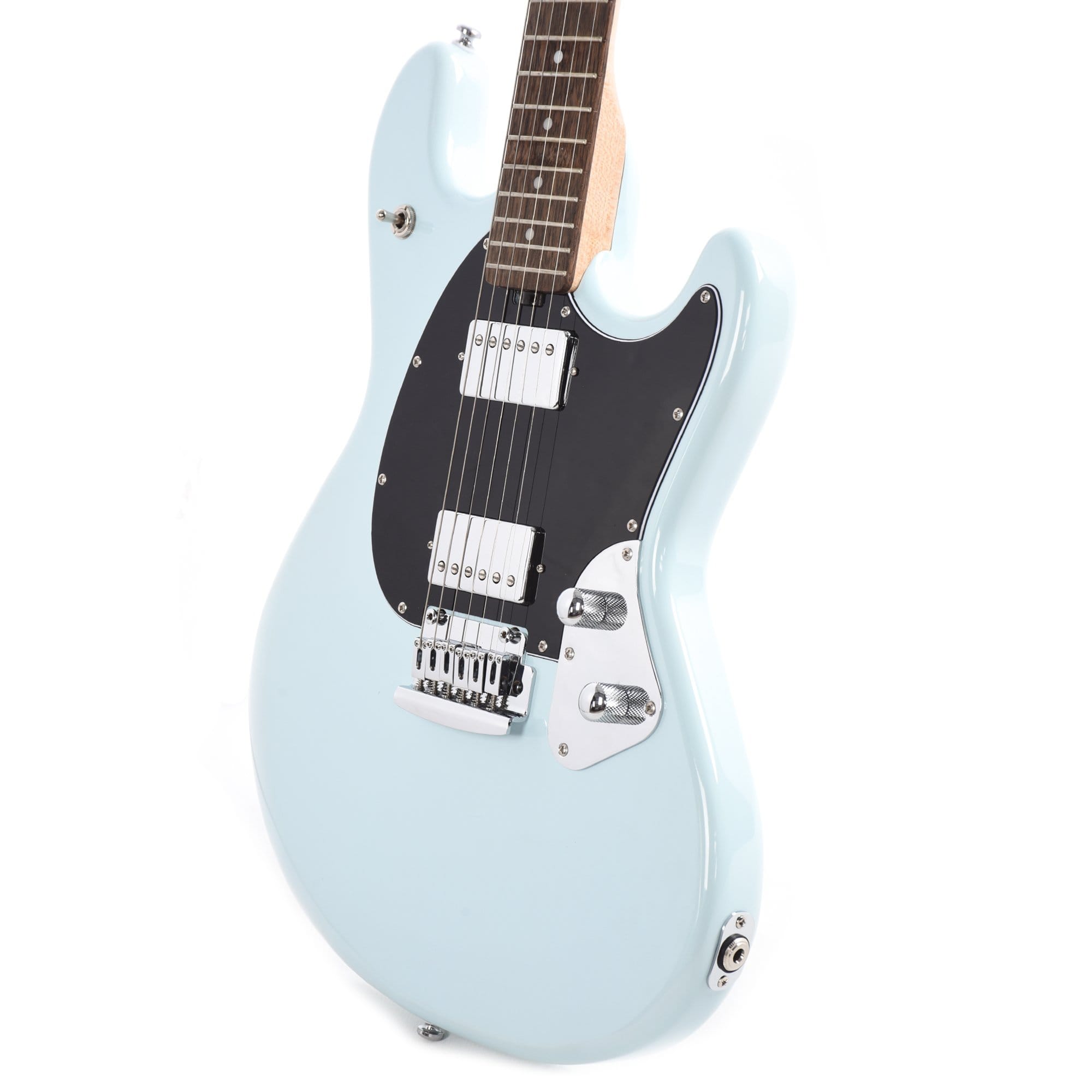 Sterling by Music Man S.U.B. Series StingRay Guitar Daphne Blue