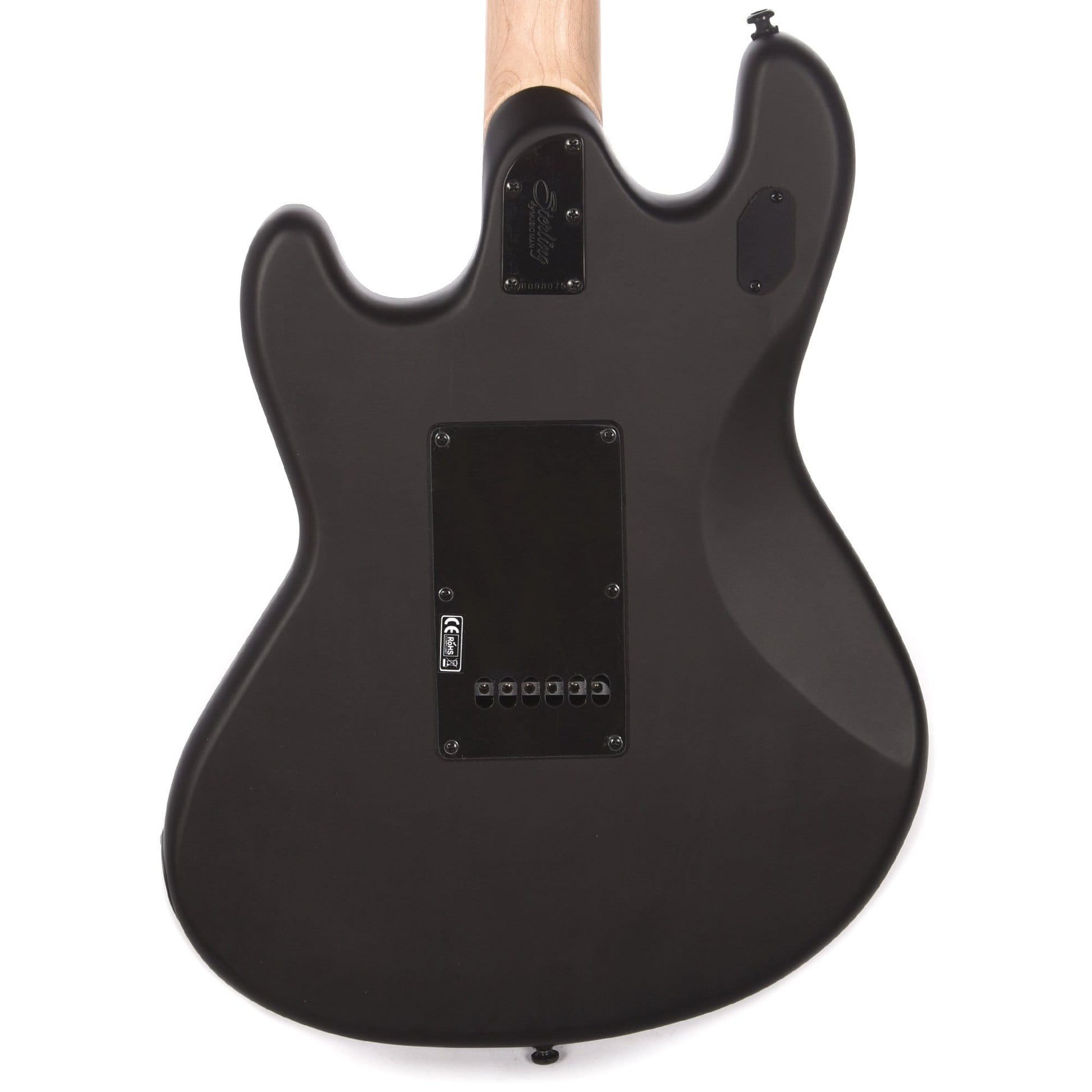 Sterling by Music Man S.U.B. Series StingRay Guitar Stealth Black Electric Guitars / Solid Body