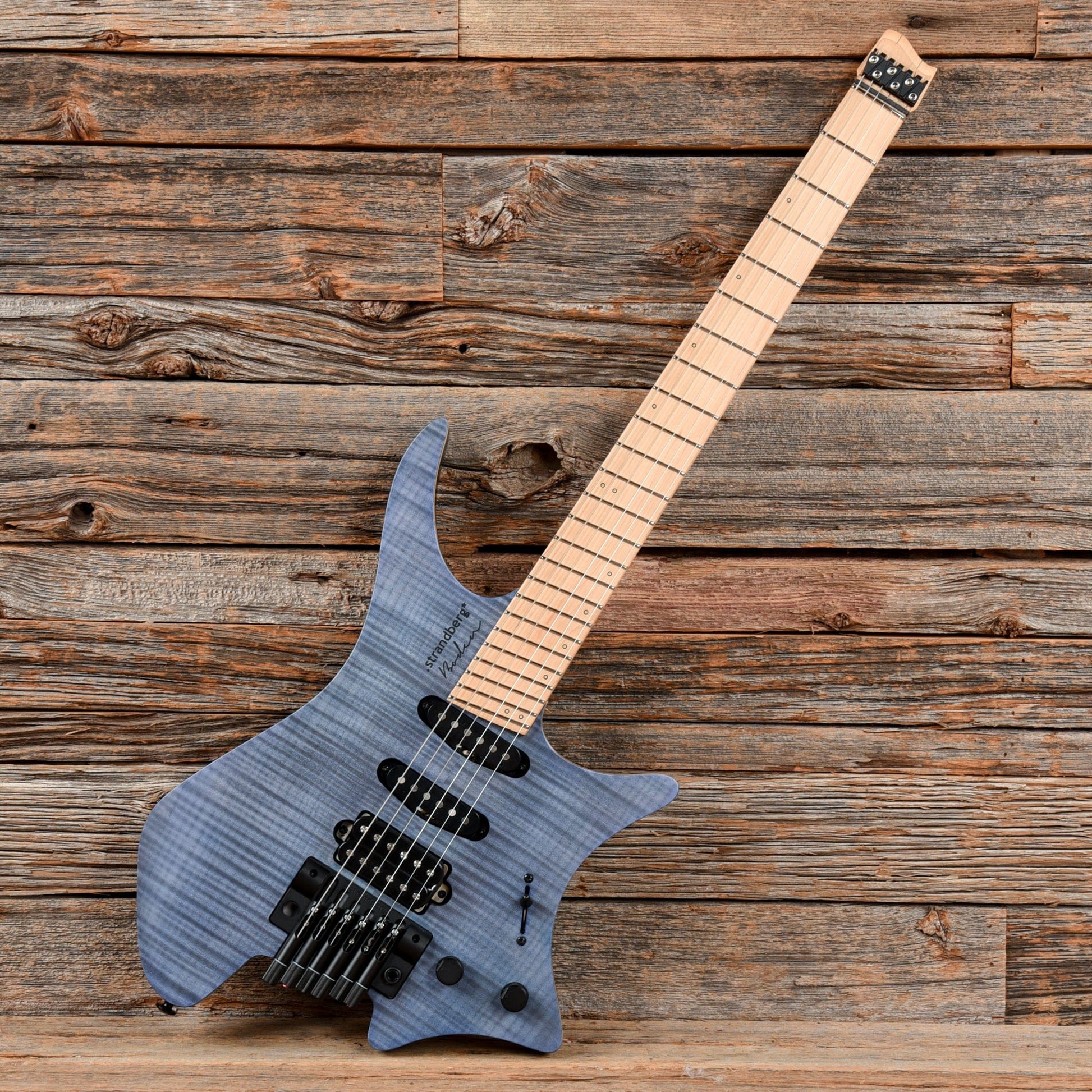 Strandberg Boden Standard 6 Transparent Blue 2022 Electric Guitars / Solid Body