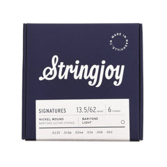 Stringjoy Signatures Baritone Balanced Light Gauge 13.5 62 Nickel