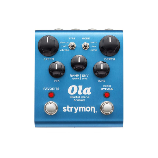 Strymon Ola dBucket Chorus & Vibrato Pedal Effects and Pedals / Chorus and Vibrato