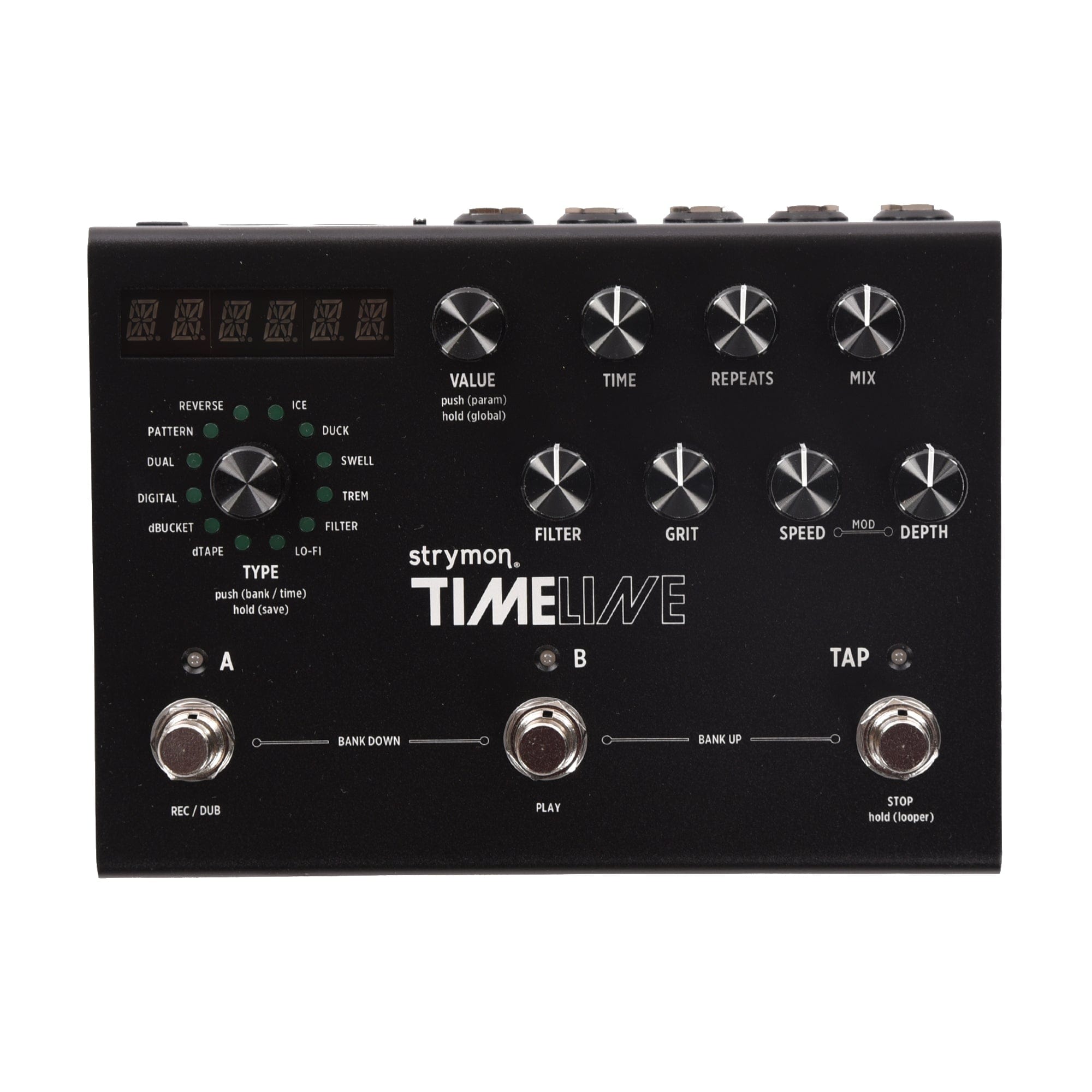 Strymon Limited Edition Midnight TimeLine Multidimensional Pedal Effects and Pedals / Delay