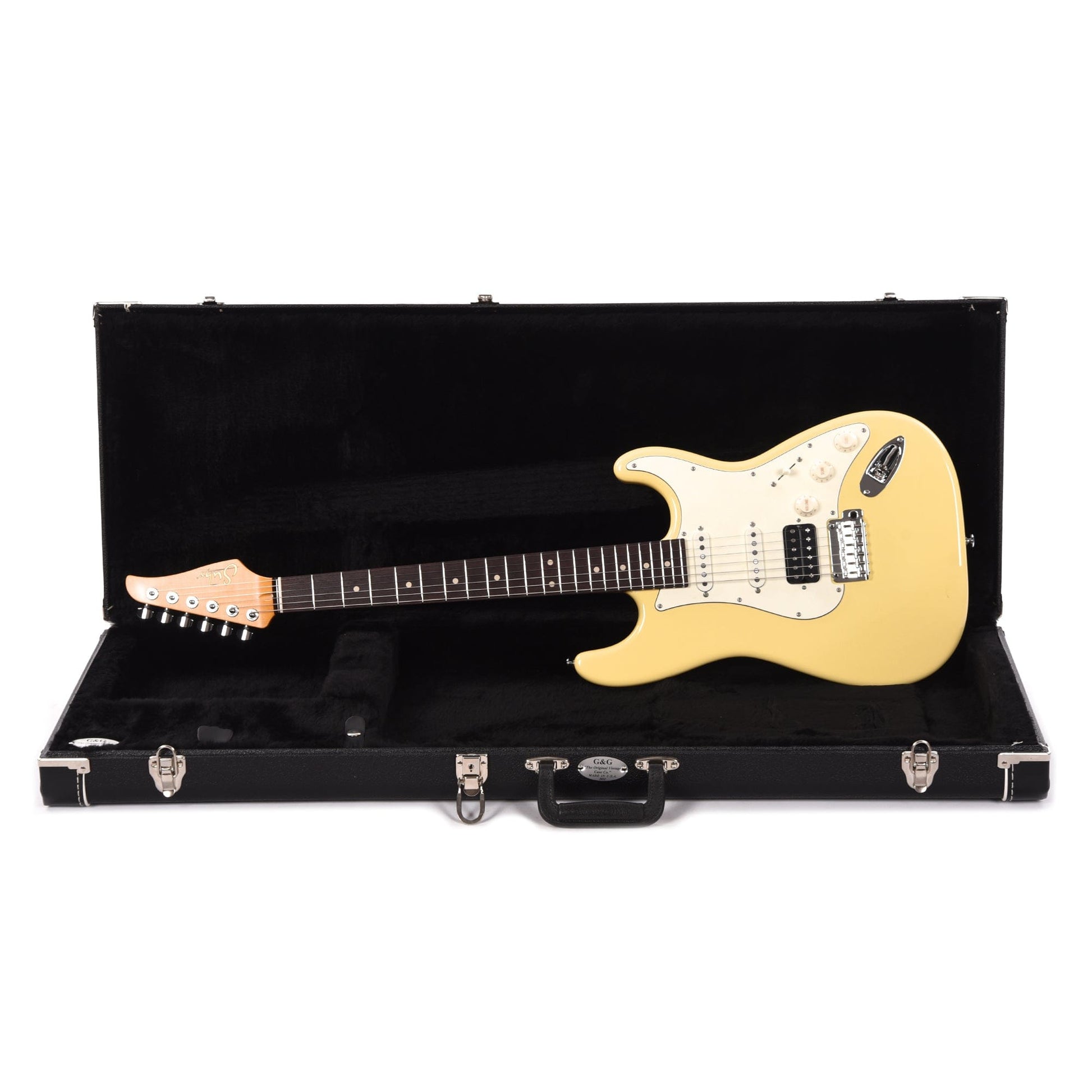 Suhr Classic S Antique HSS Vintage Yellow Rosewood SSCII Electric Guitars / Solid Body