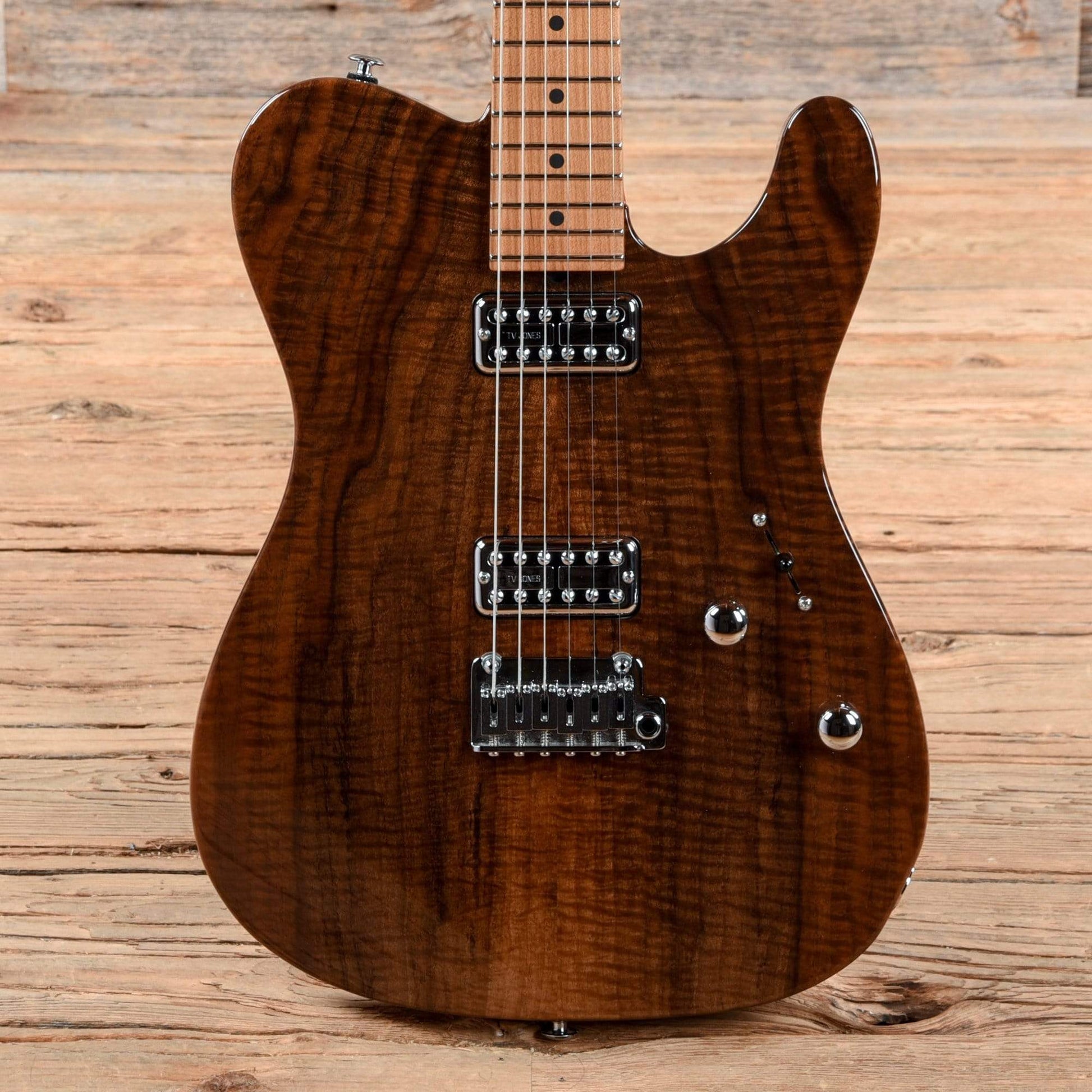 Suhr Classic T Figured Walnut Natural Electric Guitars / Solid Body