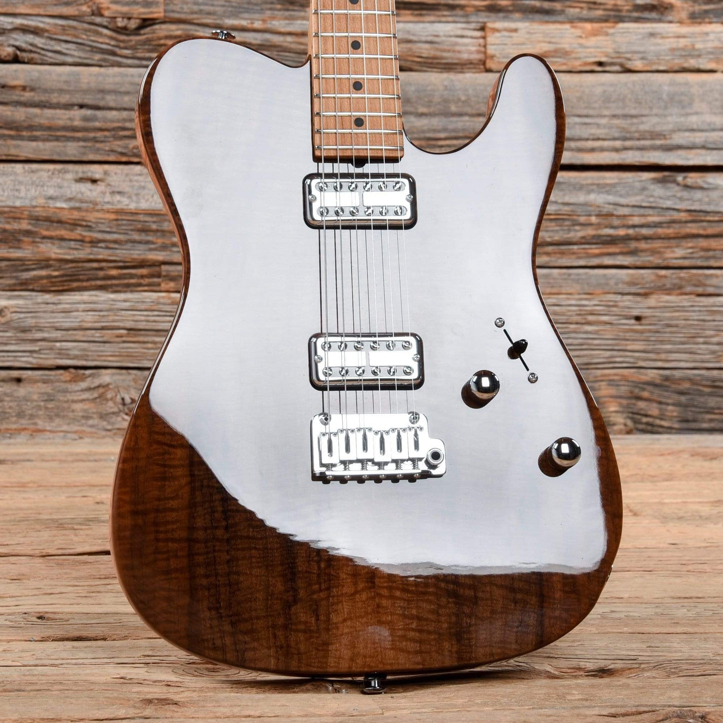 Suhr Classic T Figured Walnut Natural Electric Guitars / Solid Body