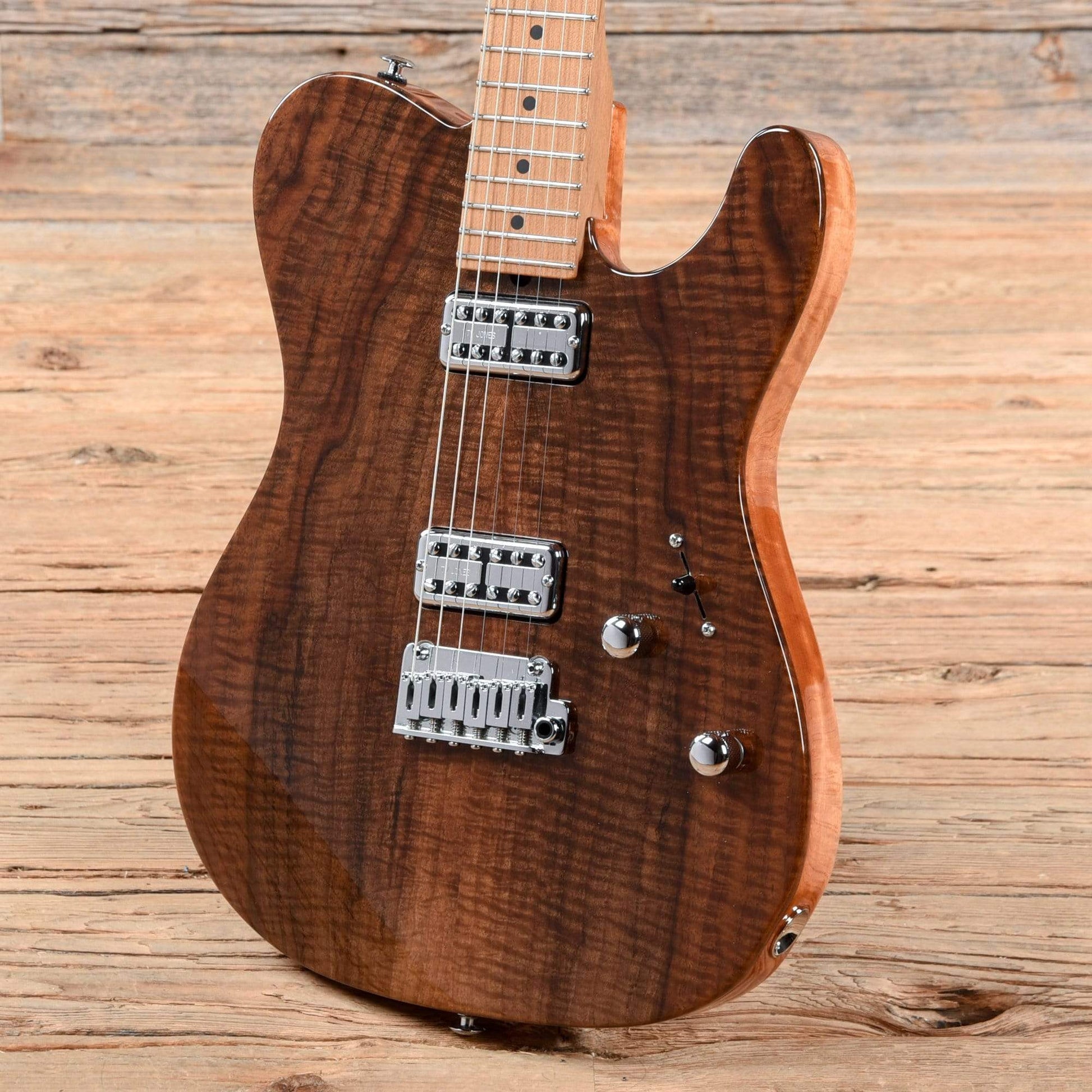 Suhr Classic T Figured Walnut Natural Electric Guitars / Solid Body