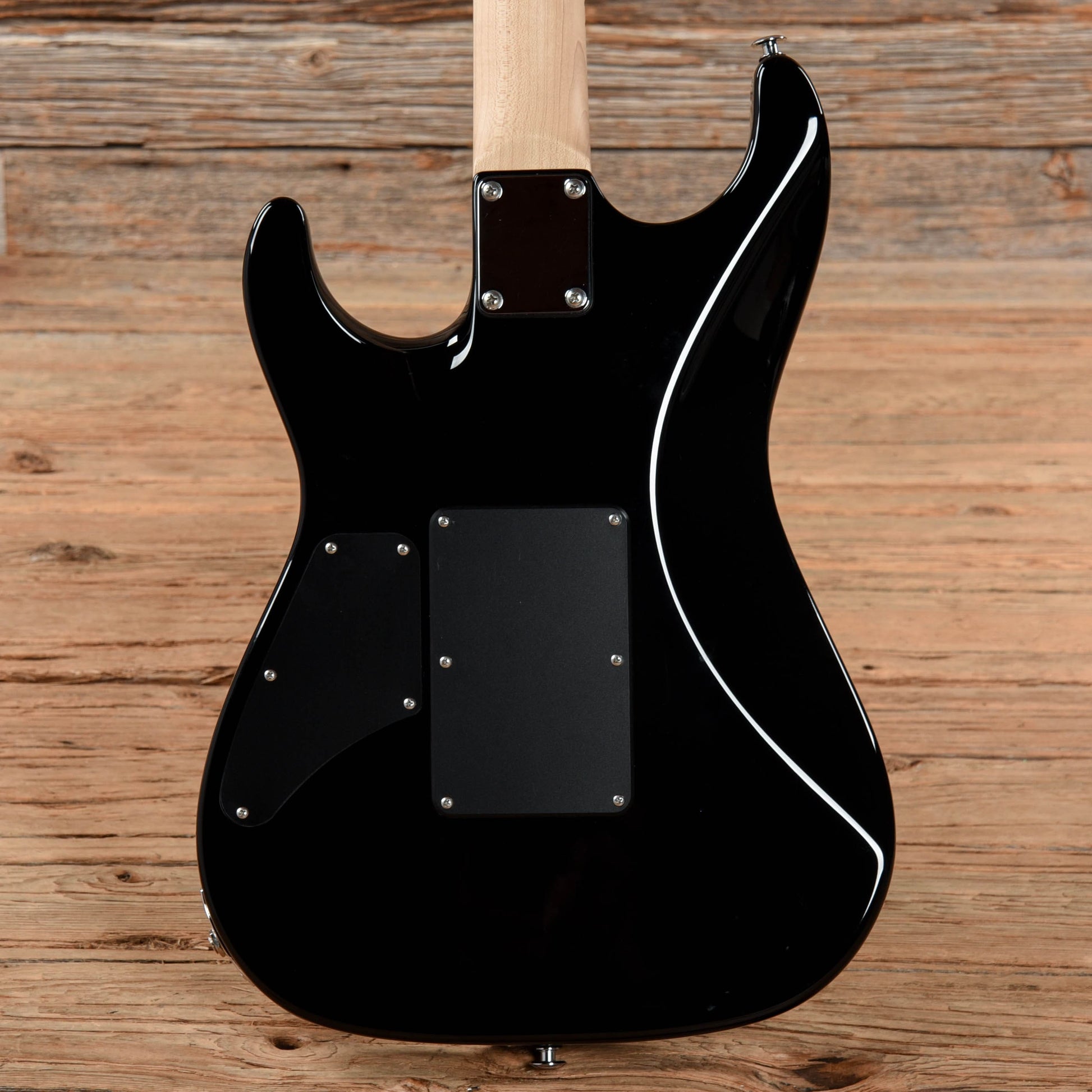 Suhr Custom Standard 80s Flashback Classic Black Black Electric Guitars / Solid Body