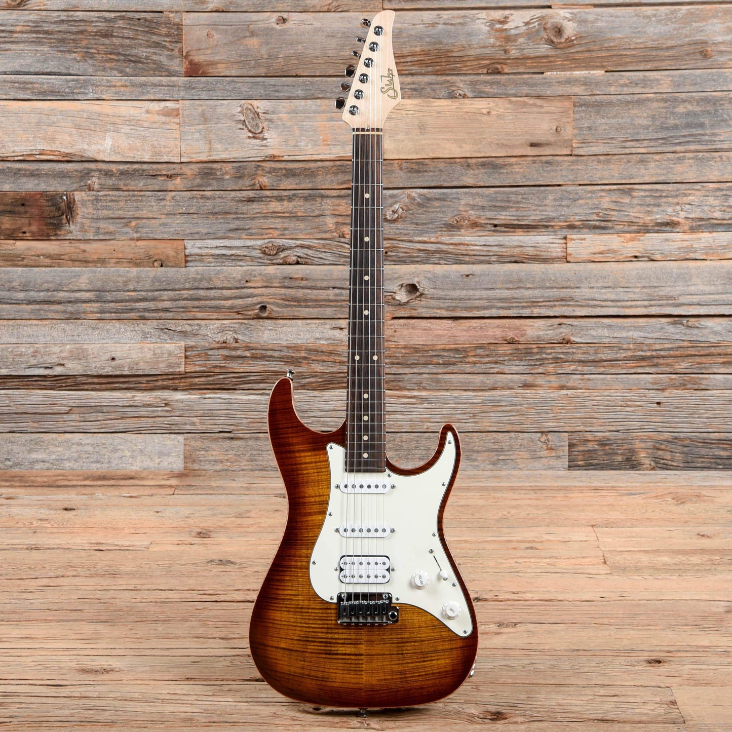 Suhr Pro Series S3 Bengal Burst 2012 Electric Guitars / Solid Body