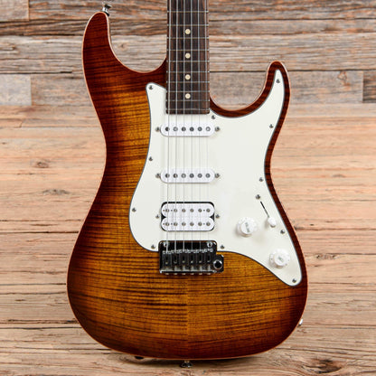 Suhr Pro Series S3 Bengal Burst 2012 Electric Guitars / Solid Body