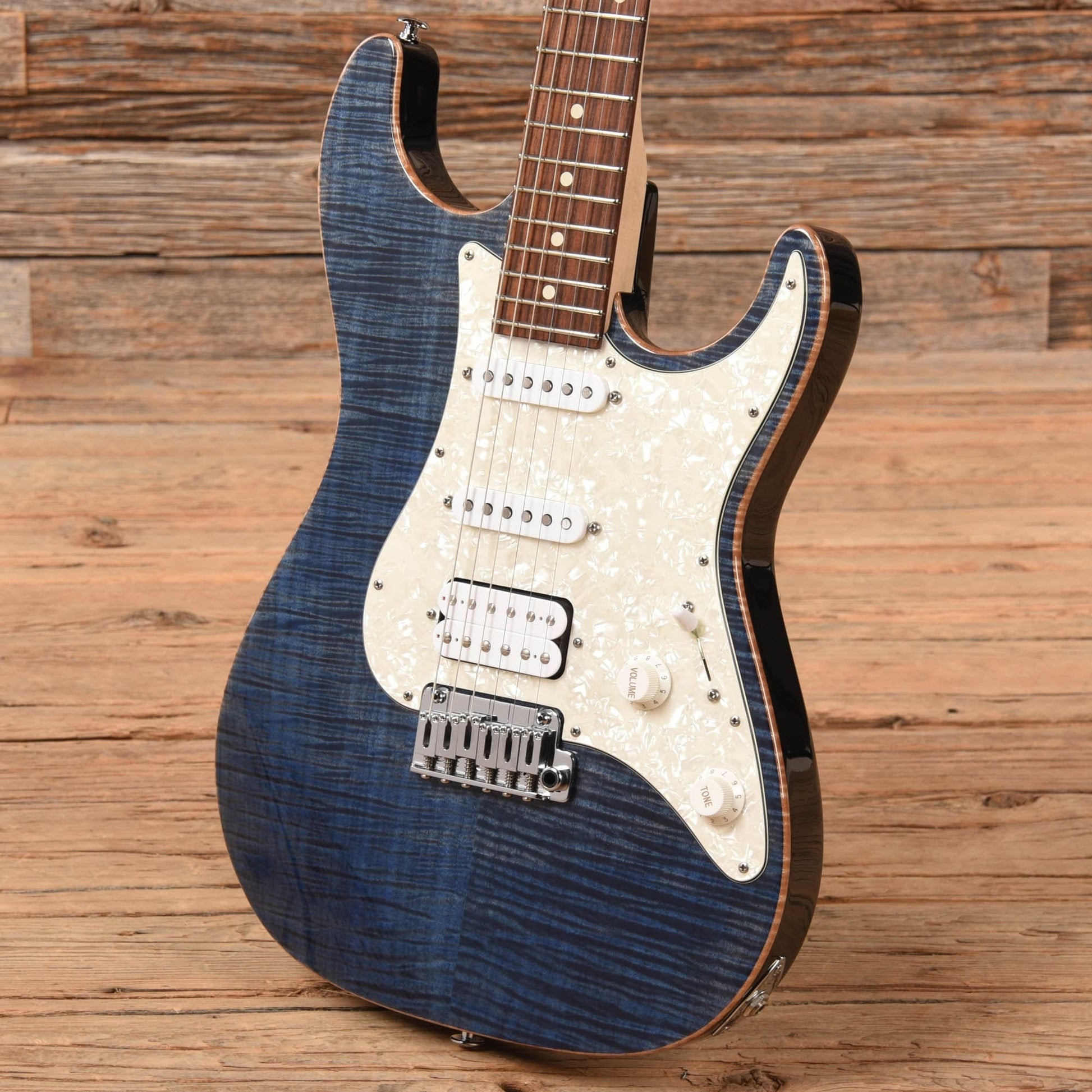 Suhr Pro Series S3 Whale Blue 2013 Electric Guitars / Solid Body