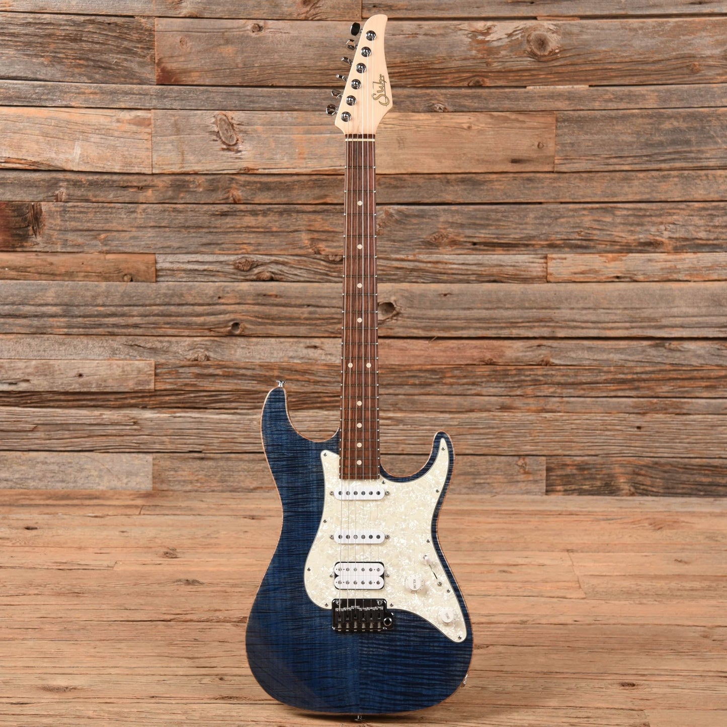 Suhr Pro Series S3 Whale Blue 2013 Electric Guitars / Solid Body