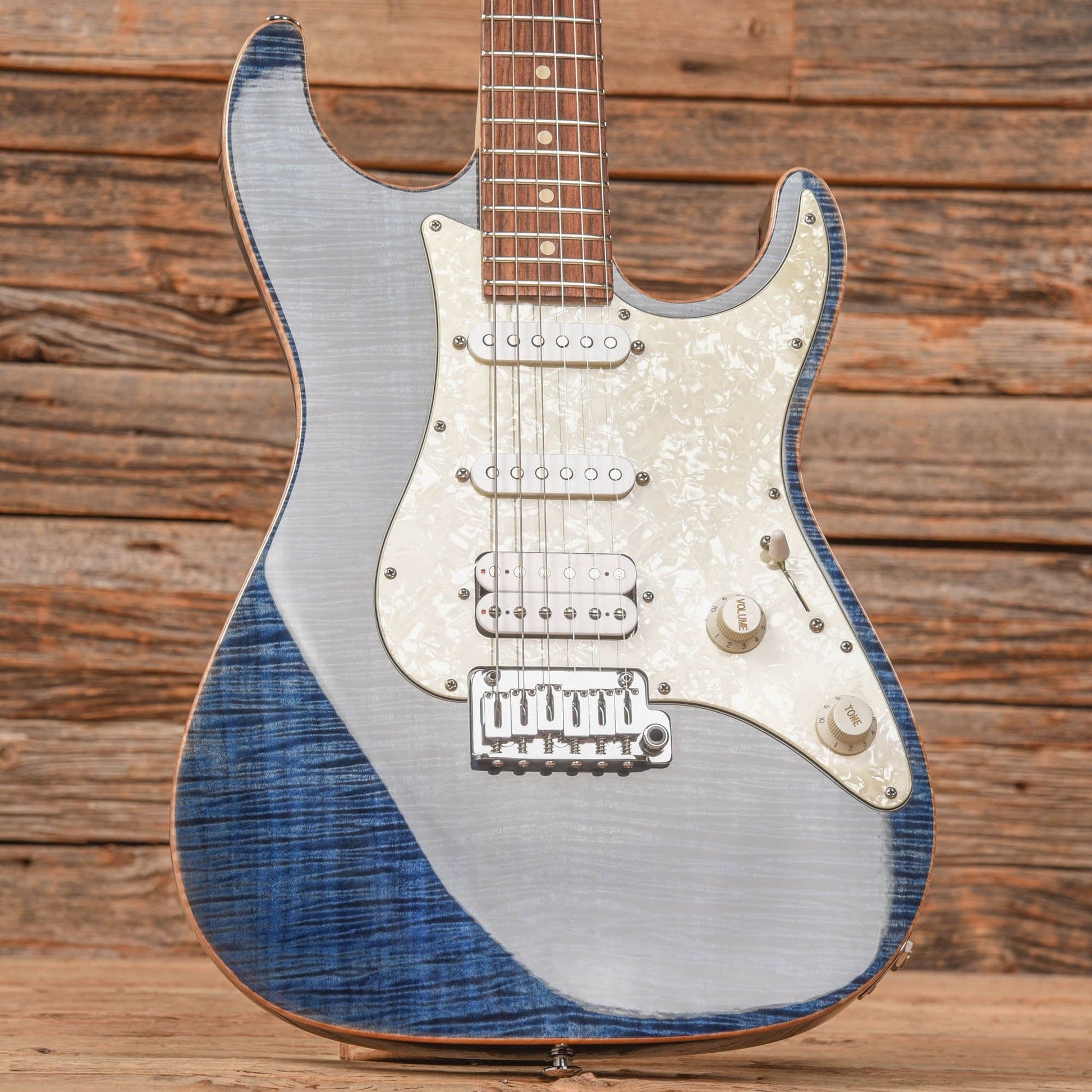 Suhr Pro Series S3 Whale Blue 2013 Electric Guitars / Solid Body