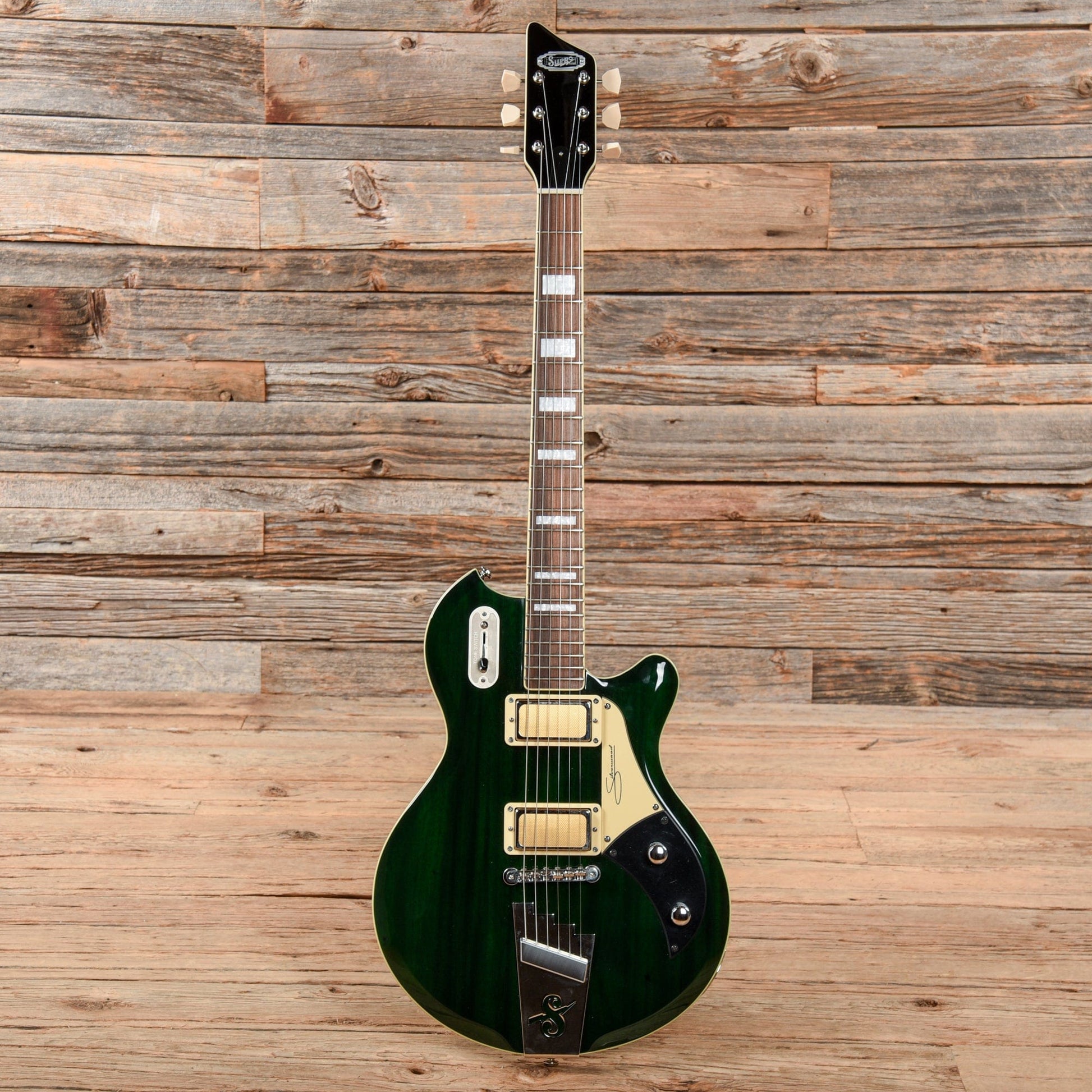 Supro Silverwood British Racing Green 2019 Electric Guitars / Solid Body