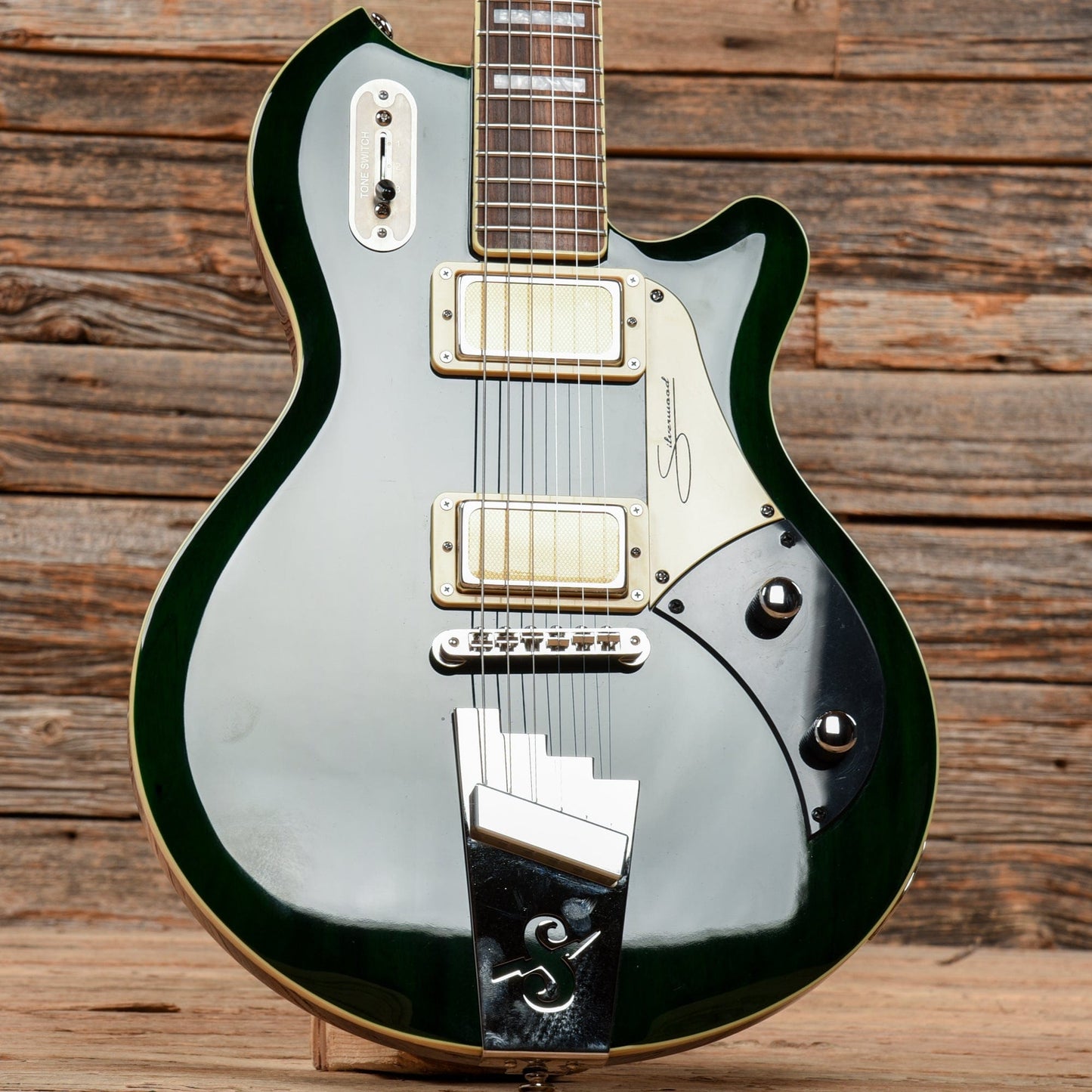 Supro Silverwood British Racing Green 2019 Electric Guitars / Solid Body