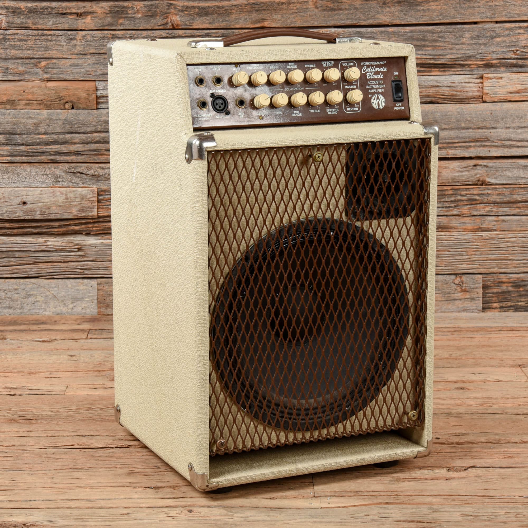 California blonde store acoustic amp