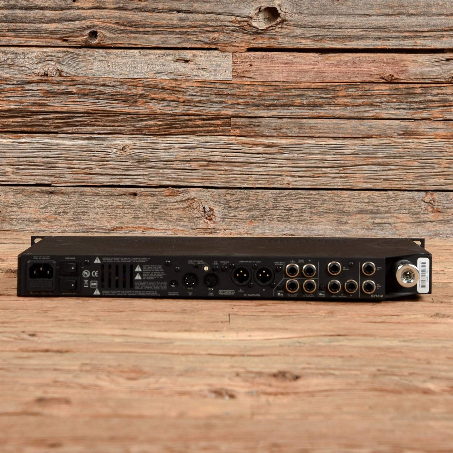 Synergy SYN-2 Rack Mount Preamp w/2 Module Slots 2017 Amps / Guitar Heads