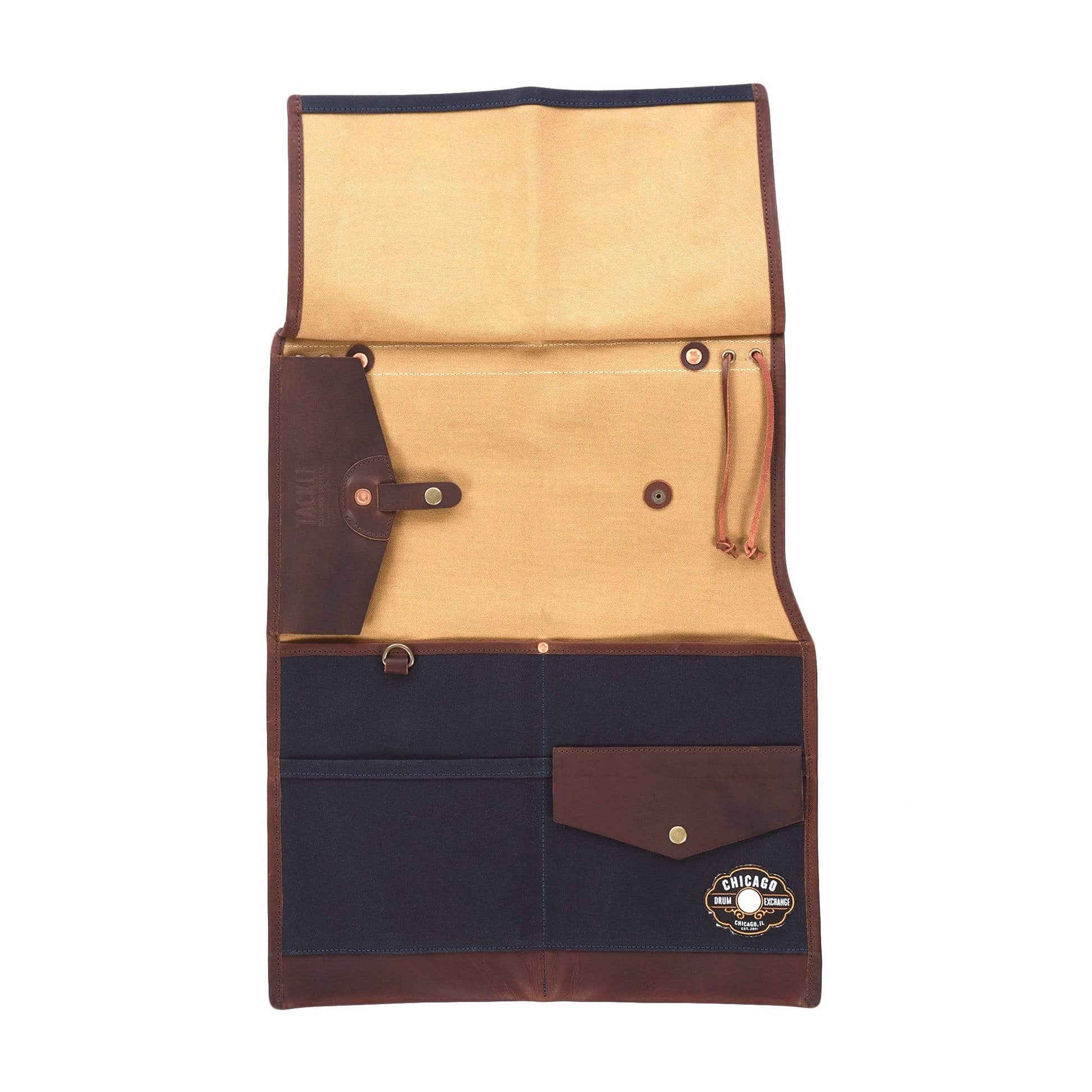 Tackle Waxed Canvas Bi-Fold Stick Bag Navy Drums and Percussion / Parts and Accessories / Cases and Bags