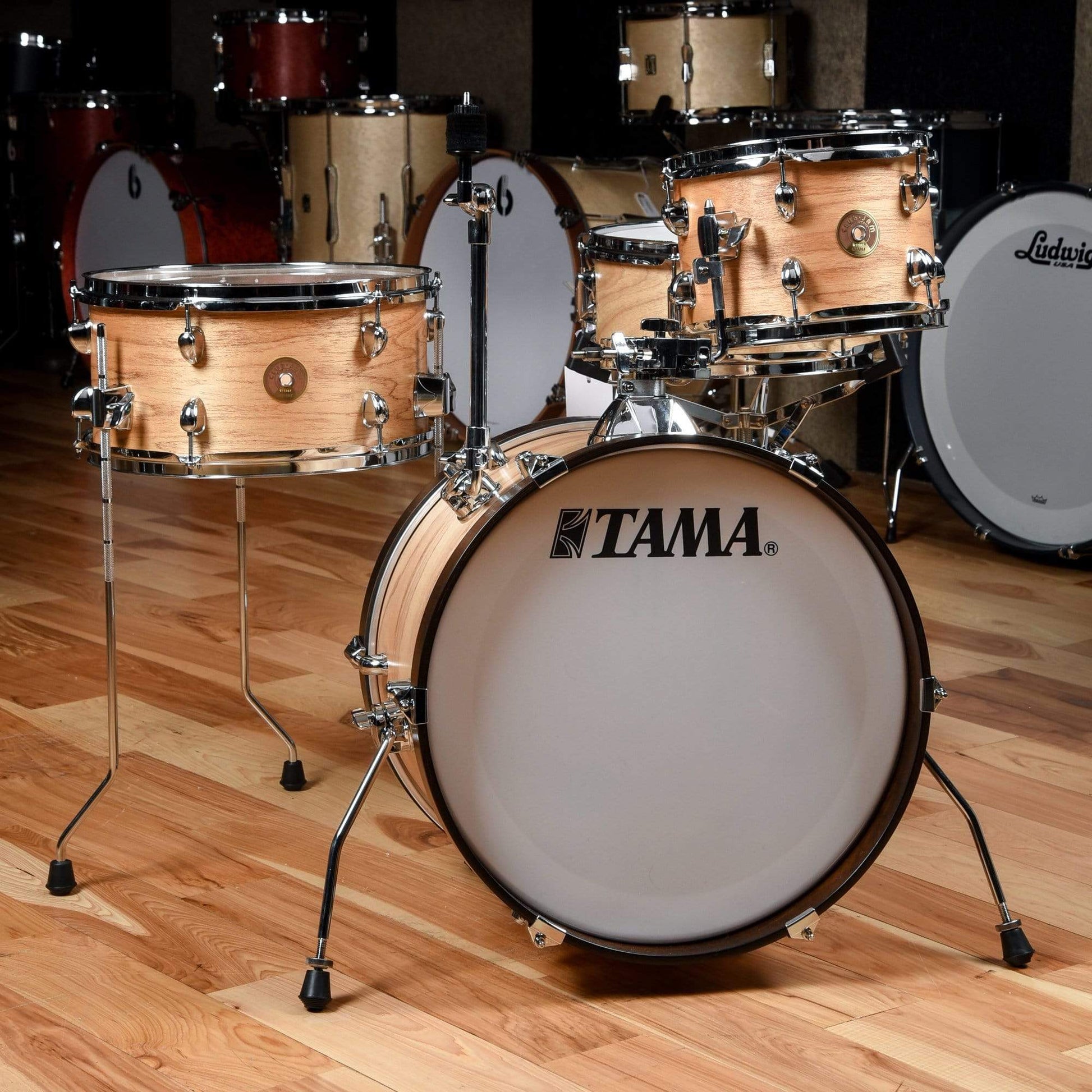 Tama Club Jam 10/14/18/5x13 4pc. Drum Kit Satin Blonde Drums and Percussion / Acoustic Drums / Full Acoustic Kits