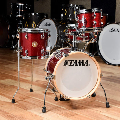 Tama Club Jam Flyer 8/10/14/5x10 4pc. Drum Kit Candy Apple Mist Drums and Percussion / Acoustic Drums / Full Acoustic Kits