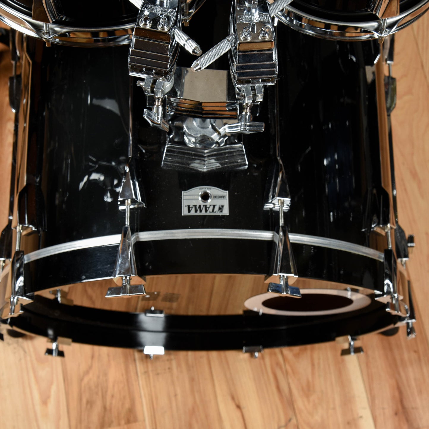 Tama Granstar 22, 8, 11, 13, 15, 18 6pc Birch Black Drum Kit Drums and Percussion / Acoustic Drums / Full Acoustic Kits