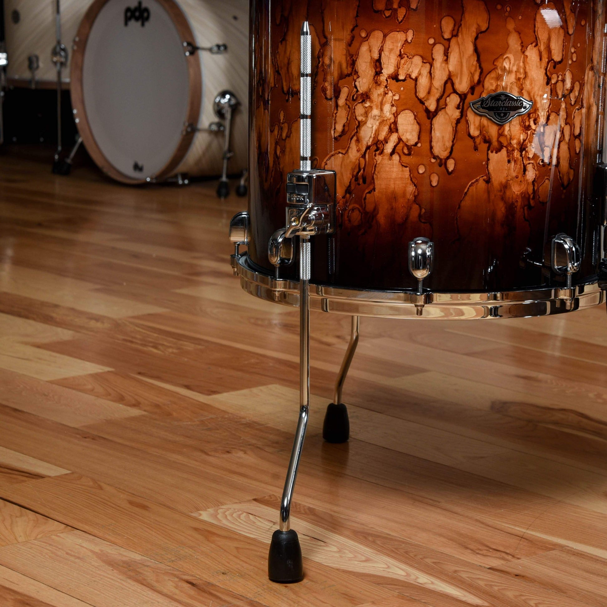 Tama Starclassic Birch Bubinga 12/16/22 Molten Brown Drums and Percussion / Acoustic Drums / Full Acoustic Kits